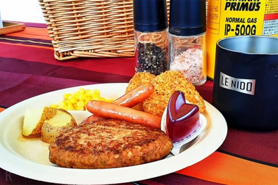 Kids' Hamburger Steak BBQ Set
