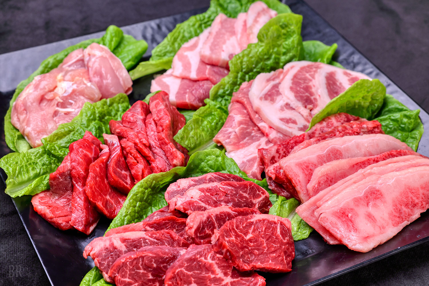 BBQ set from Lake Yamanakako's famous butcher store